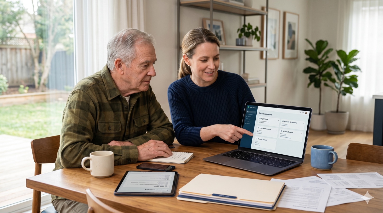 How Trust Blocks Simplifies Account Transfers to Loved Ones